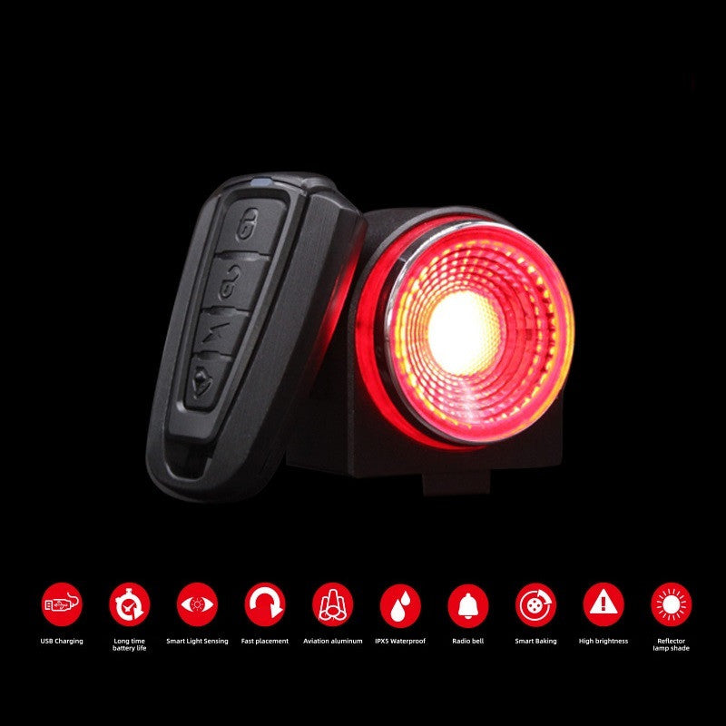 USB charging led warning tail light - Blue Force Sports