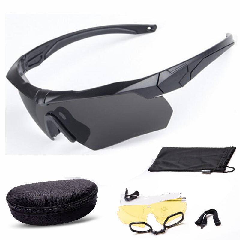 Bulletproof Glasses Tactical Goggles Outdoor Shooting / Crossbow PC Suit - Blue Force Sports