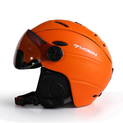 safety helmet with goggles integrated - Blue Force Sports