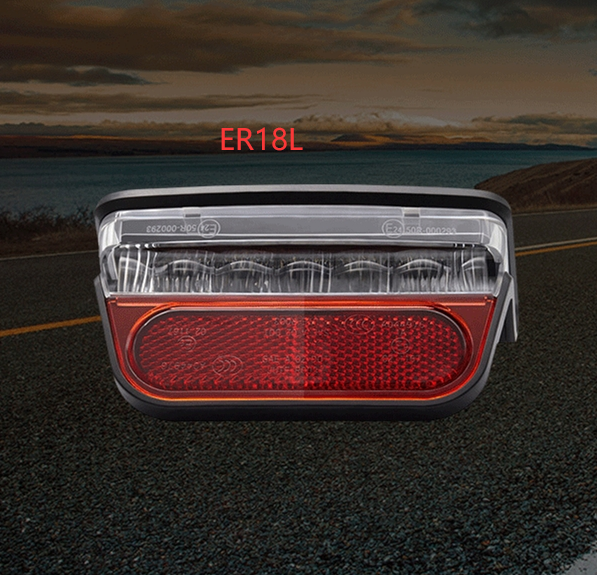 Electric vehicle combined tail light - Blue Force Sports