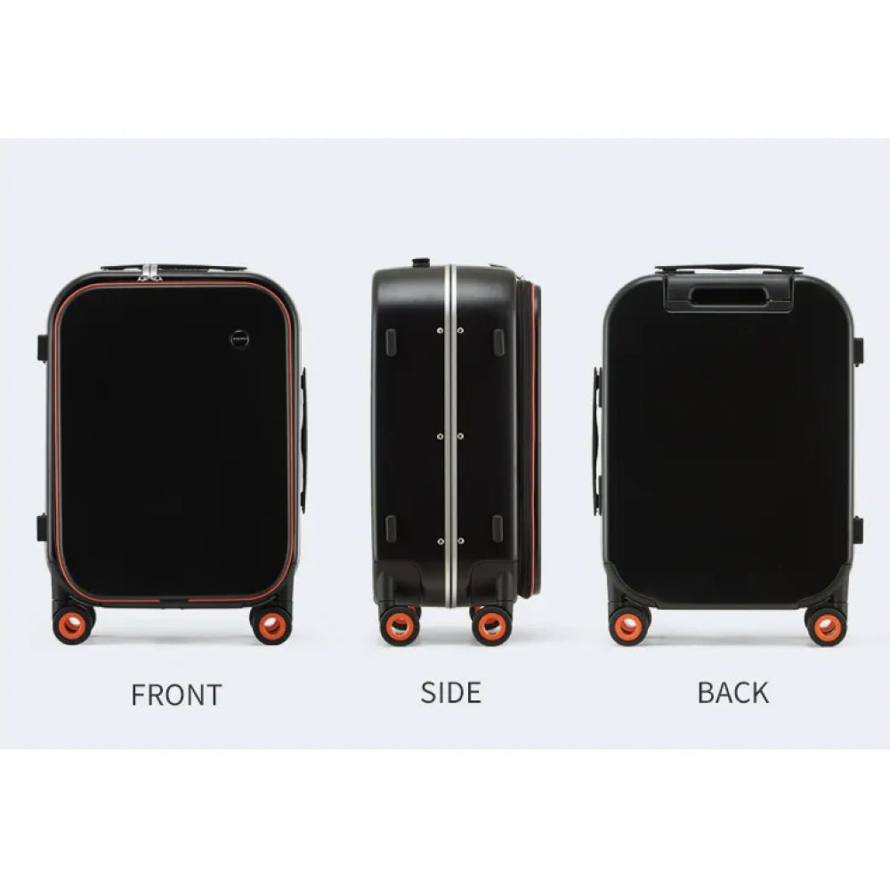 Innovatives Handgepäck-Hartschalen-Trolley mit Aluminiumrahmen