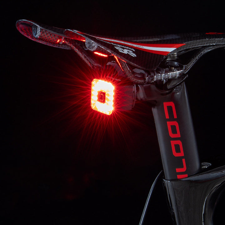 GIYO Bicycle Smart Brake Charging Glare Taillight - Blue Force Sports