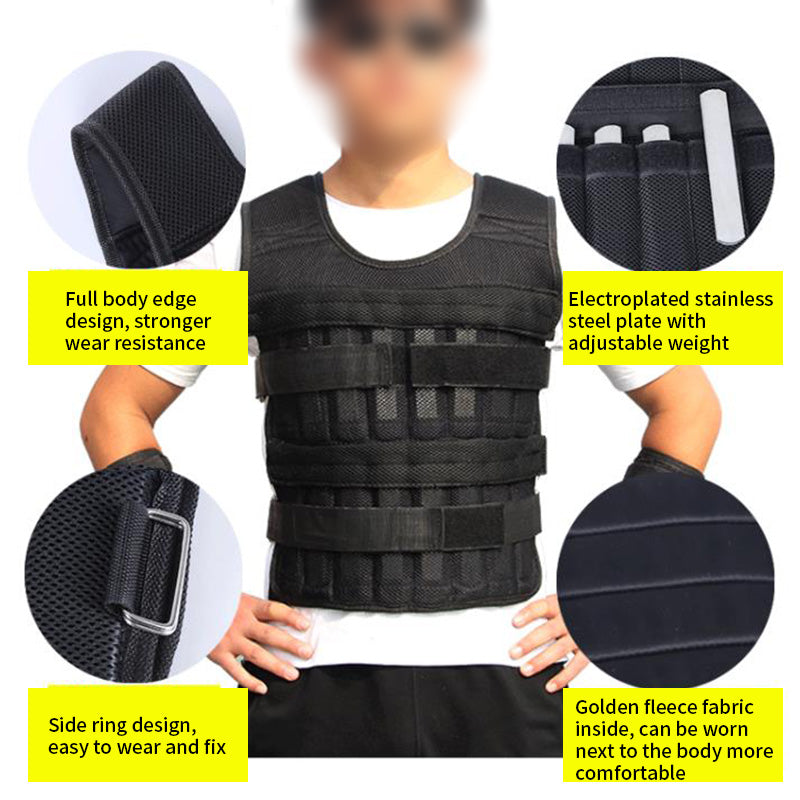 Running sport weight vest - Blue Force Sports