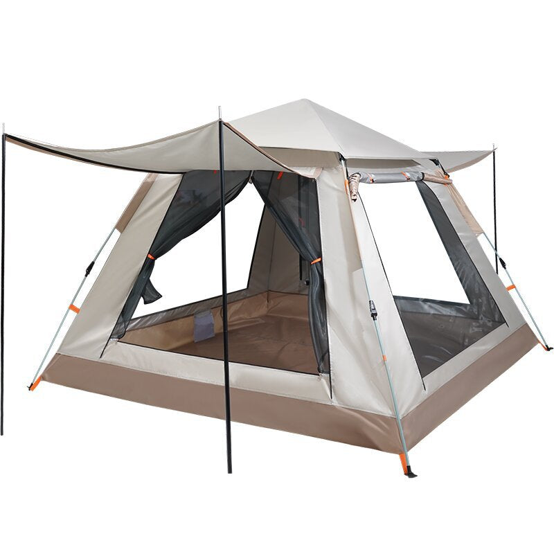 Fully Automatic Speed Beach Camping Tent Rain Proof Multi Person Camping - Blue Force Sports