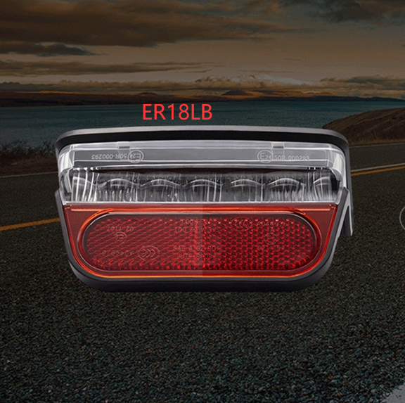 Electric vehicle combined tail light - Blue Force Sports
