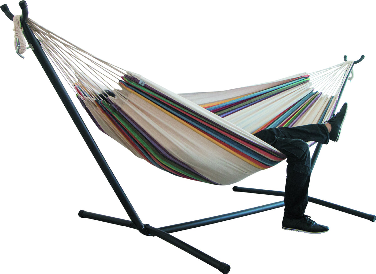 Canvas camping hammock - Blue Force Sports