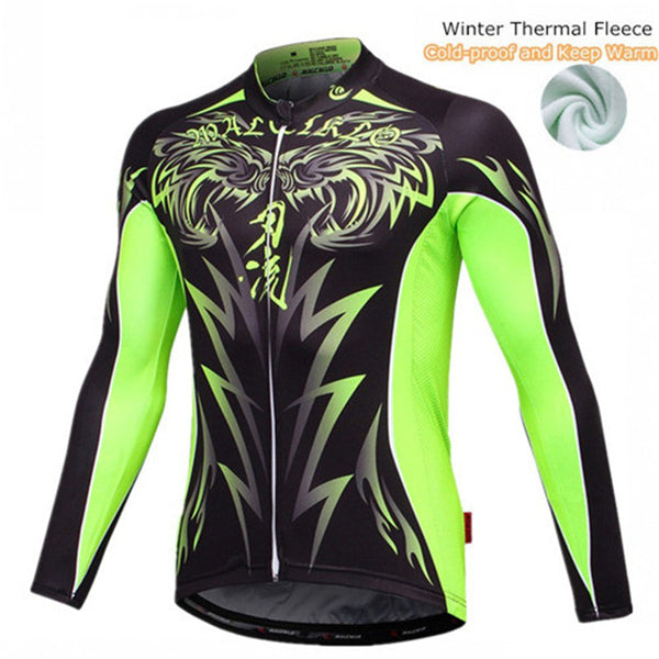 Winter warm jacket cycling wear - Blue Force Sports