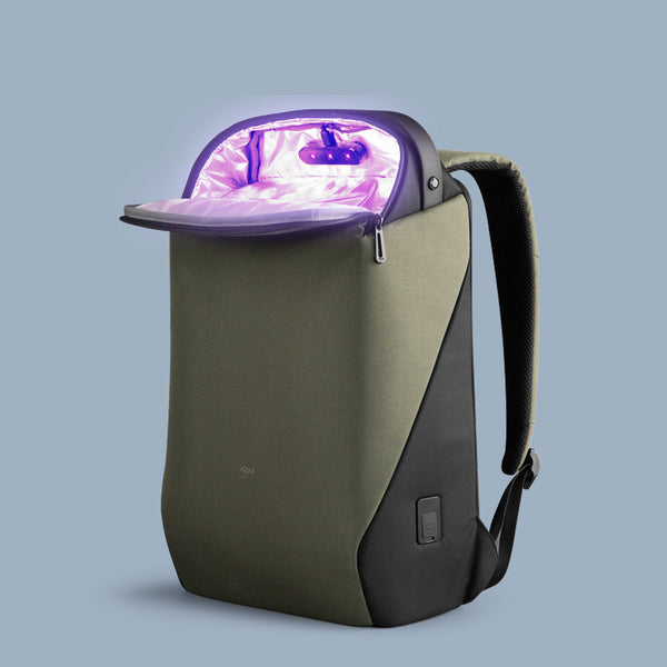 Led Ultraviolet Sterilization Backpack Portable Single Shoulder Bag Sterilization Bag - Blue Force Sports