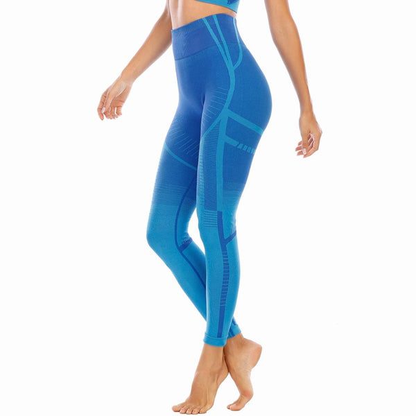 Slim sports yoga pants - Blue Force Sports