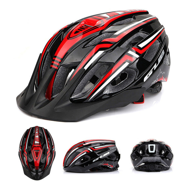 Helmet With Taillight USB Charging Helmet - Blue Force Sports