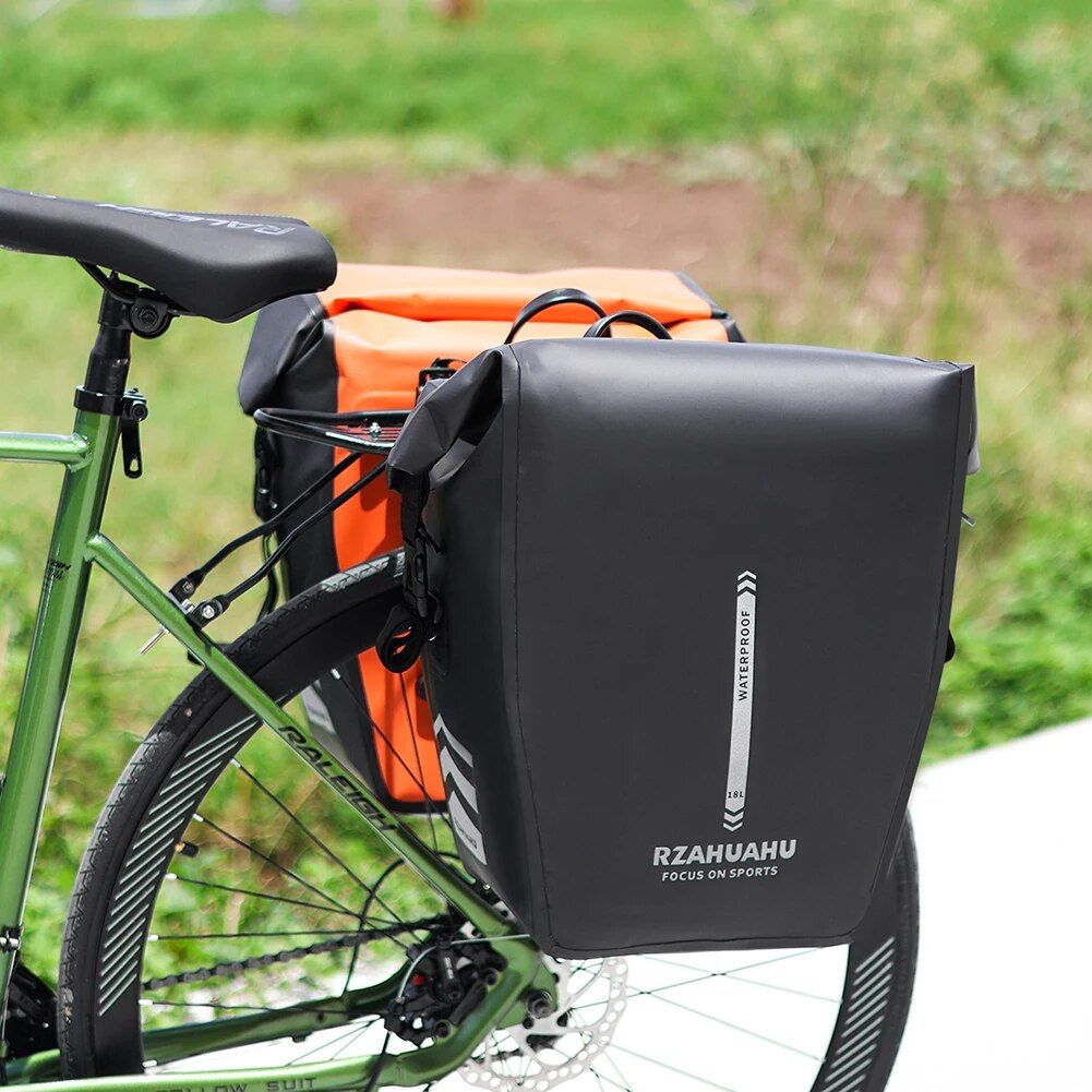 Bolsa impermeable para portabicicletas de 18 l