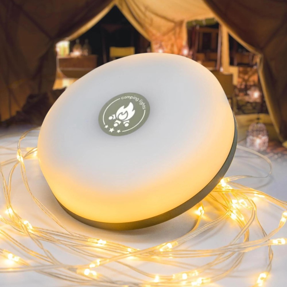 10 m LED Camping Light Strip with Rechargeable Battery