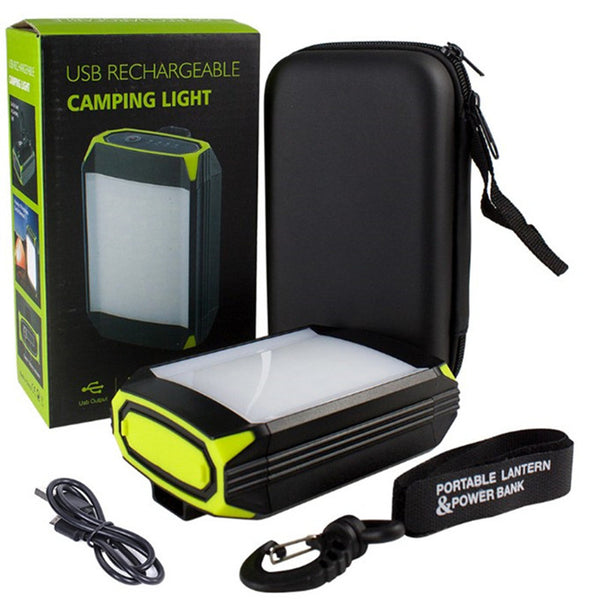 Lampe de camping rechargeable LED | Batterie externe USB - Blue Force Sports