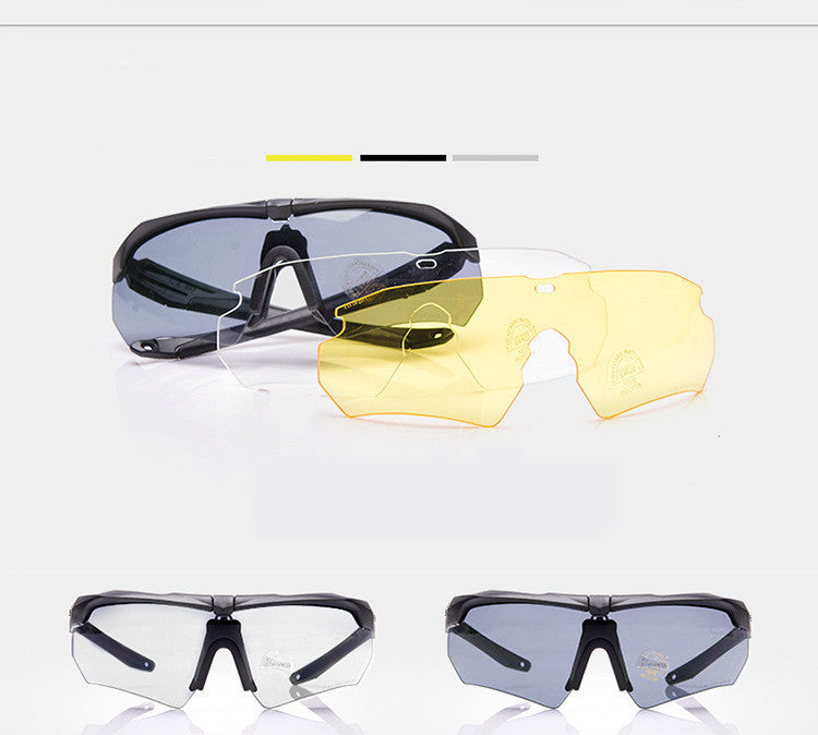 Bulletproof Glasses Tactical Goggles Outdoor Shooting / Crossbow PC Suit - Blue Force Sports