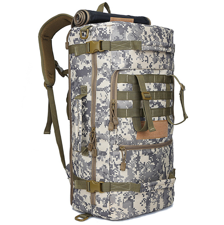 Multi-function Travel Bag 50L Outdoor Bag Shoulder Bag Outdoor Backpack Sports Bag - Blue Force Sports