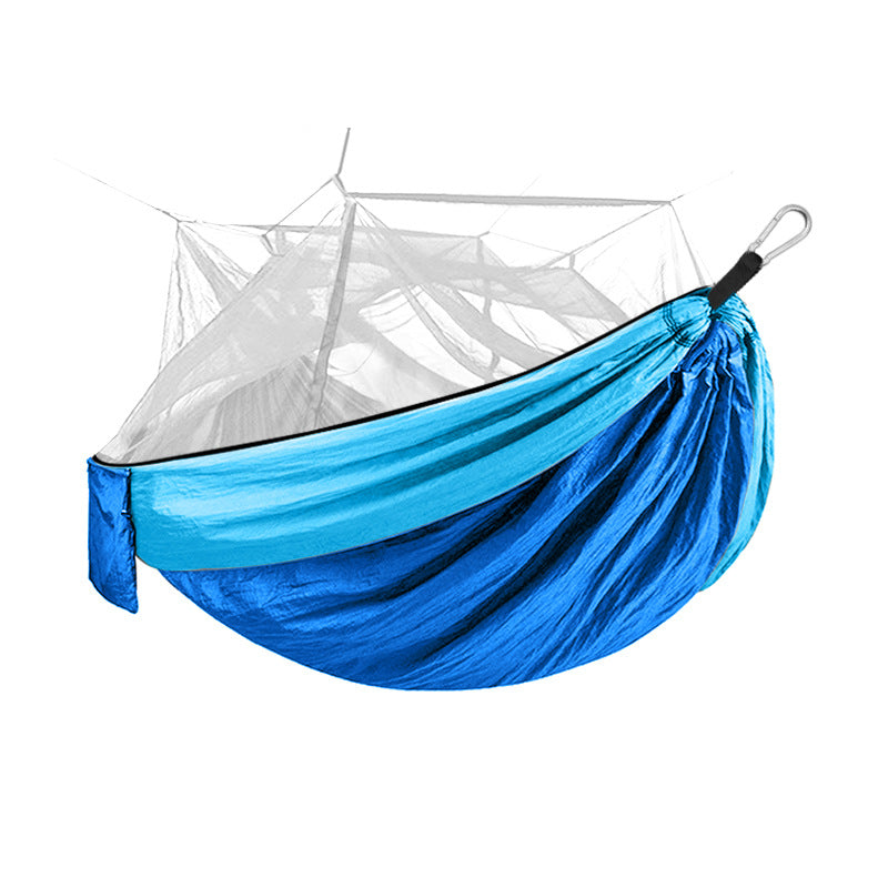 Outdoor Encrypted Mosquito Net Hammock Outdoor Camping With Mosquito Net Hammock - Blue Force Sports