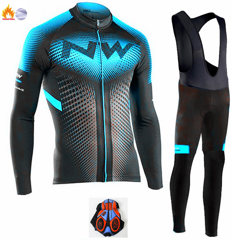 Cycling jersey long sleeve suit - Blue Force Sports