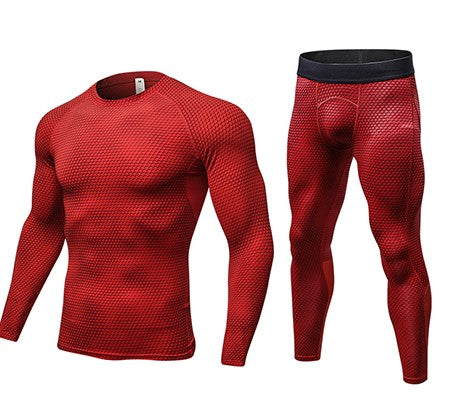 Compression Cool Dry Sports Tights - Blue Force Sports