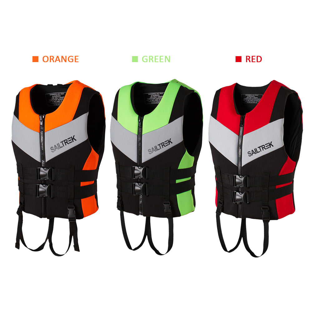 Professional life jacket thickened buoyancy - Blue Force Sports
