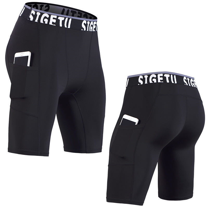 exercise yoga men's shorts - Blue Force Sports