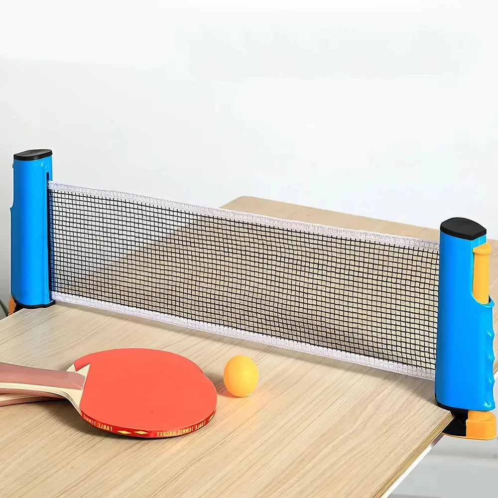 Tragbares, einziehbares Tischtennisnetz