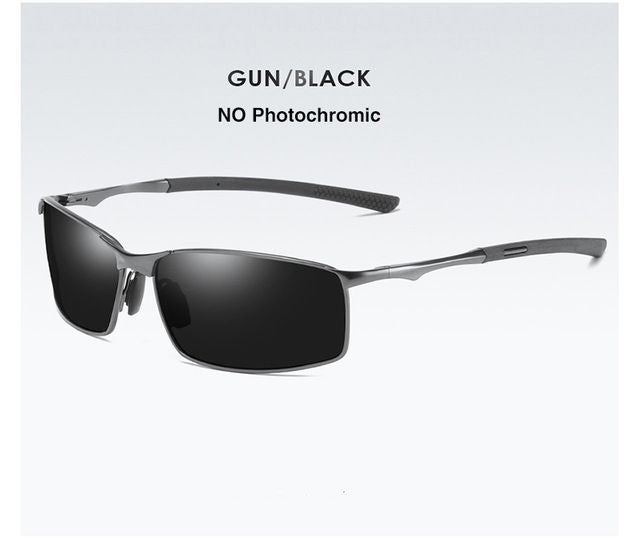 Polarized Photochromic Sunglasses Driving Glasses for men - Blue Force Sports