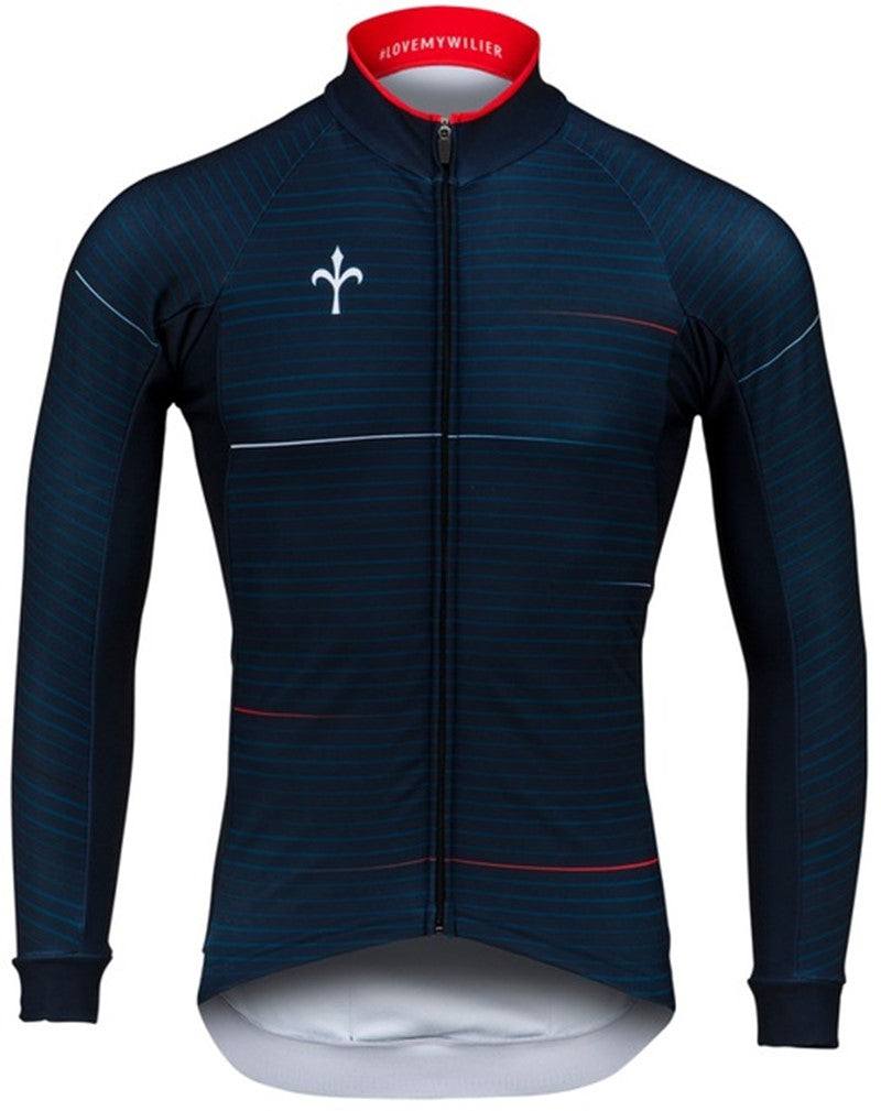 Winter cycling jersey - Blue Force Sports