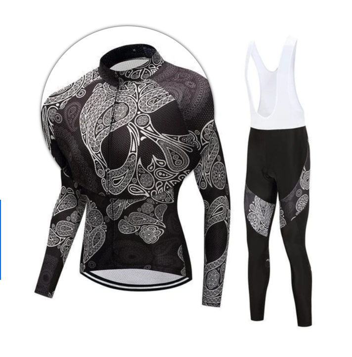 Long Sleeve Kit - Skull - Blue Force Sports