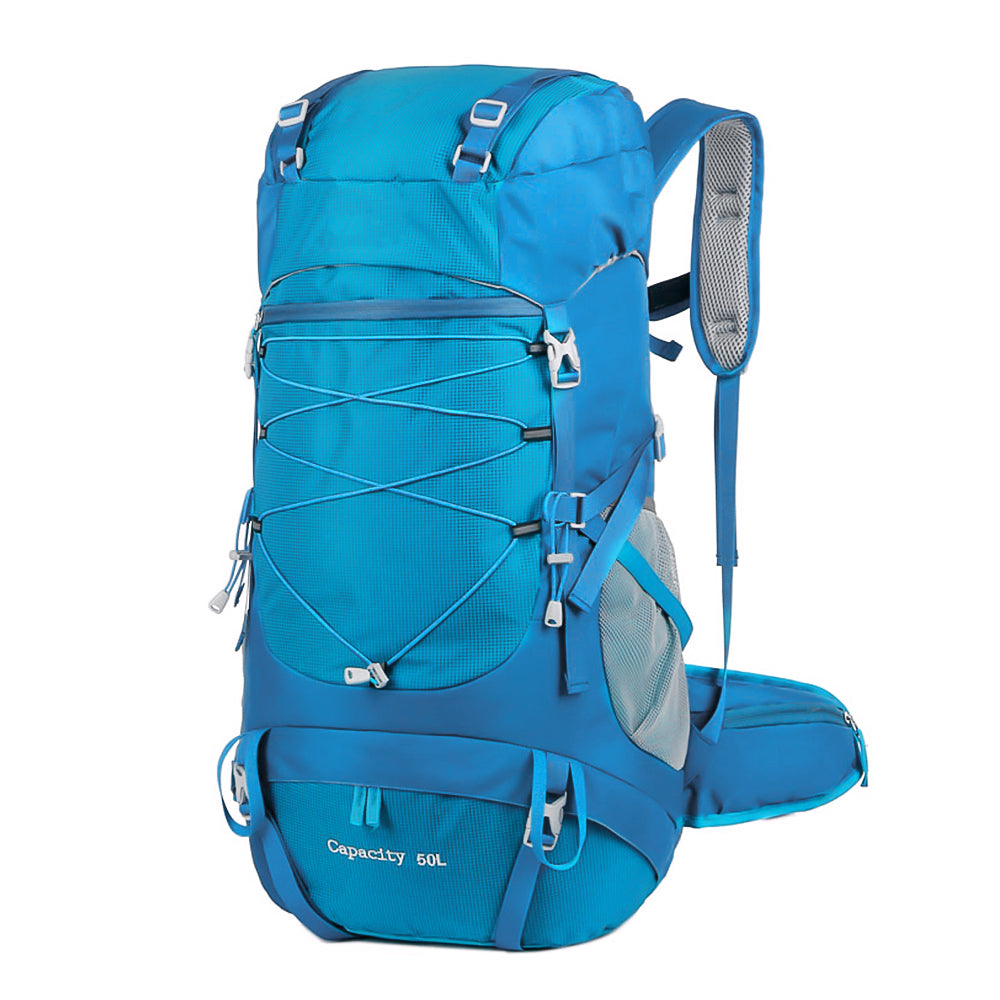 50 l multifunktionaler Outdoor-Wanderrucksack mit Regenschutz – ideal für Trekking und Camping