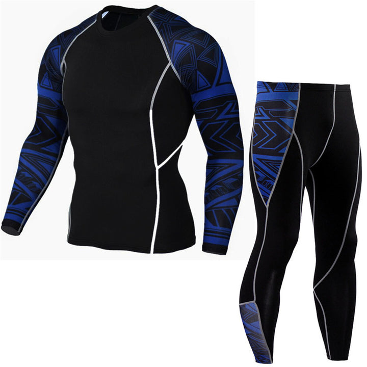 Quick-drying super elastic PRO suit - Blue Force Sports