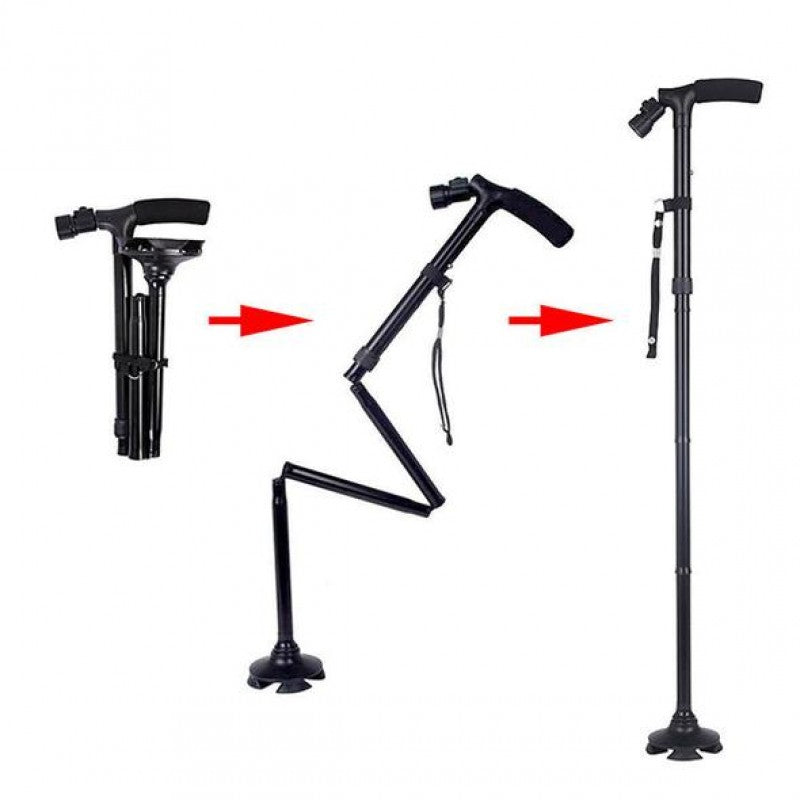 LED folding cane - Blue Force Sports