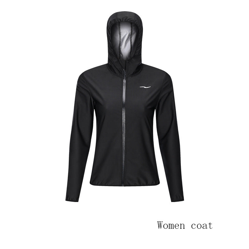Outdoor Running Jacket Sportswear Sweatshirt Couple Suit - Blue Force Sports