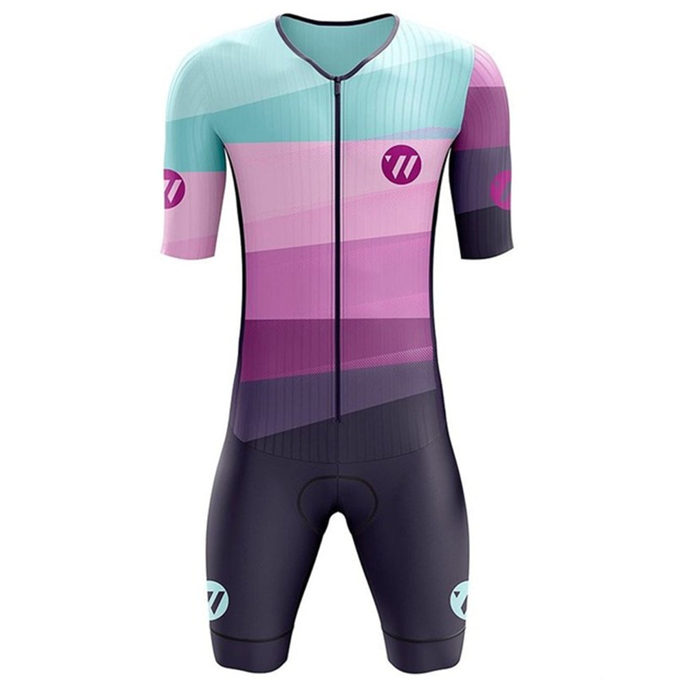 Summer Women's Bodysuit Triathlon Quick Dry - Blue Force Sports