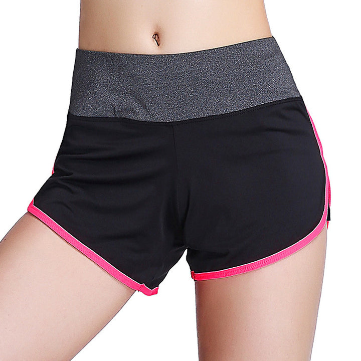 Fake two-piece sports fitness shorts - Blue Force Sports