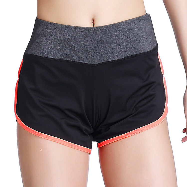 Fake two-piece sports fitness shorts - Blue Force Sports