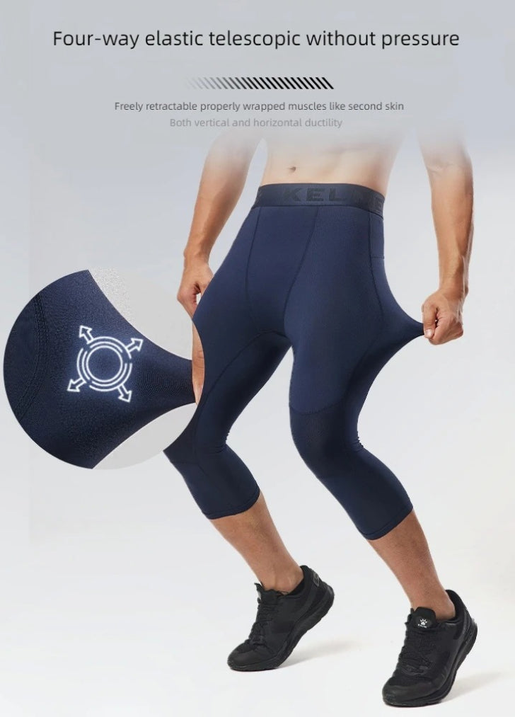 Pantalones de fitness de compresión transpirables
