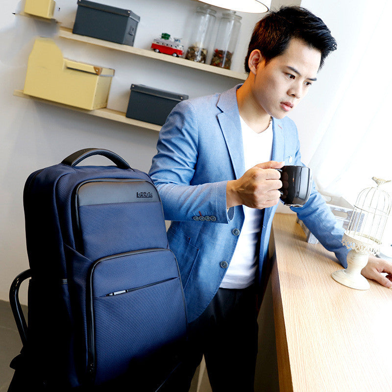 Men's USB Charging Anti-Theft Backpack - Blue Force Sports