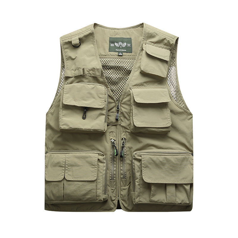 Multi-pocket fishing vest - Blue Force Sports