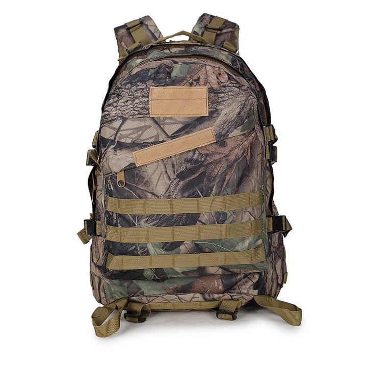 Camouflage camouflage multi function double shoulder bag waterproof Oxford cloth mountaineering bag 3D tactical movement outdoor Bag Backpack - Blue Force Sports