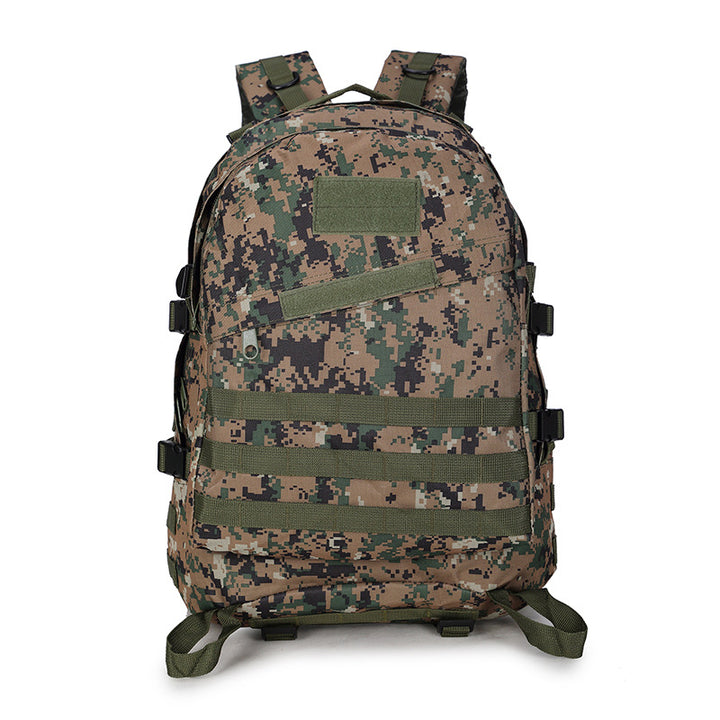Camouflage camouflage multi function double shoulder bag waterproof Oxford cloth mountaineering bag 3D tactical movement outdoor Bag Backpack - Blue Force Sports