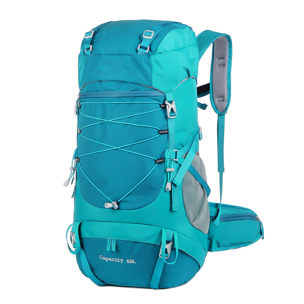 50 l multifunktionaler Outdoor-Wanderrucksack mit Regenschutz – ideal für Trekking und Camping