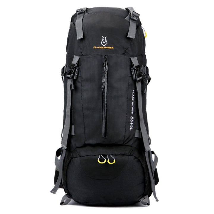 60L large capacity travel backpack nylon - Blue Force Sports