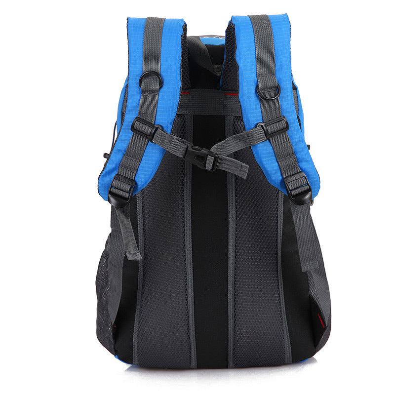 Outdoor mountaineering bag men and women riding backpack Korean sports bag leisure travel backpack - Blue Force Sports