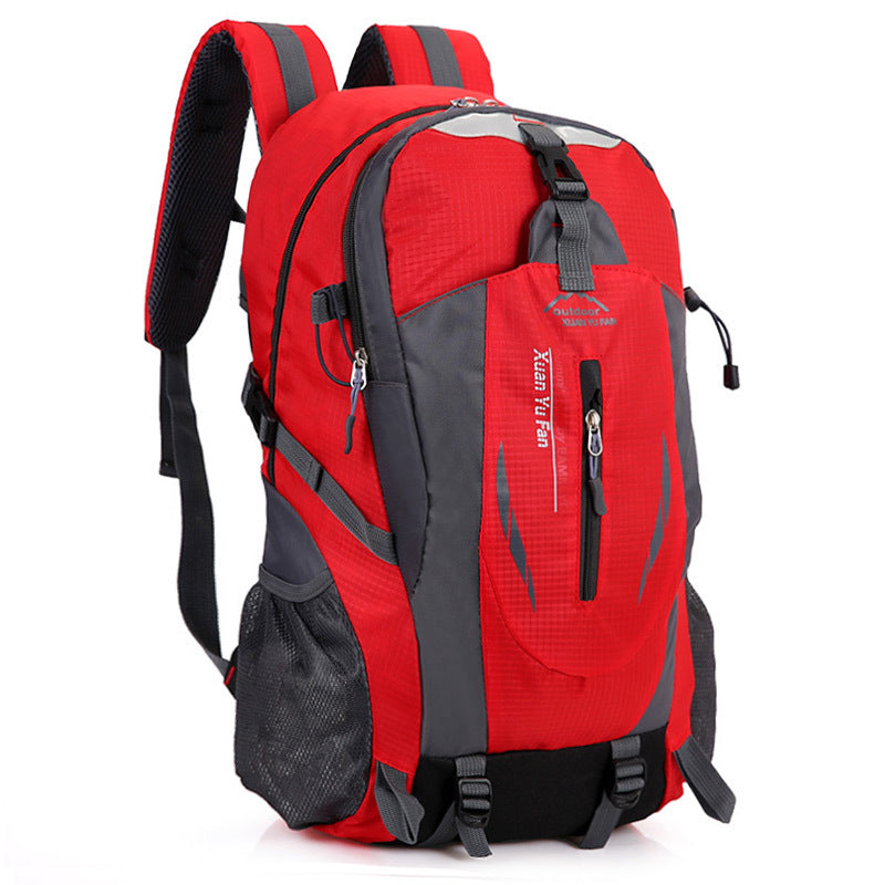 Outdoor mountaineering bag men and women riding backpack Korean sports bag leisure travel backpack - Blue Force Sports