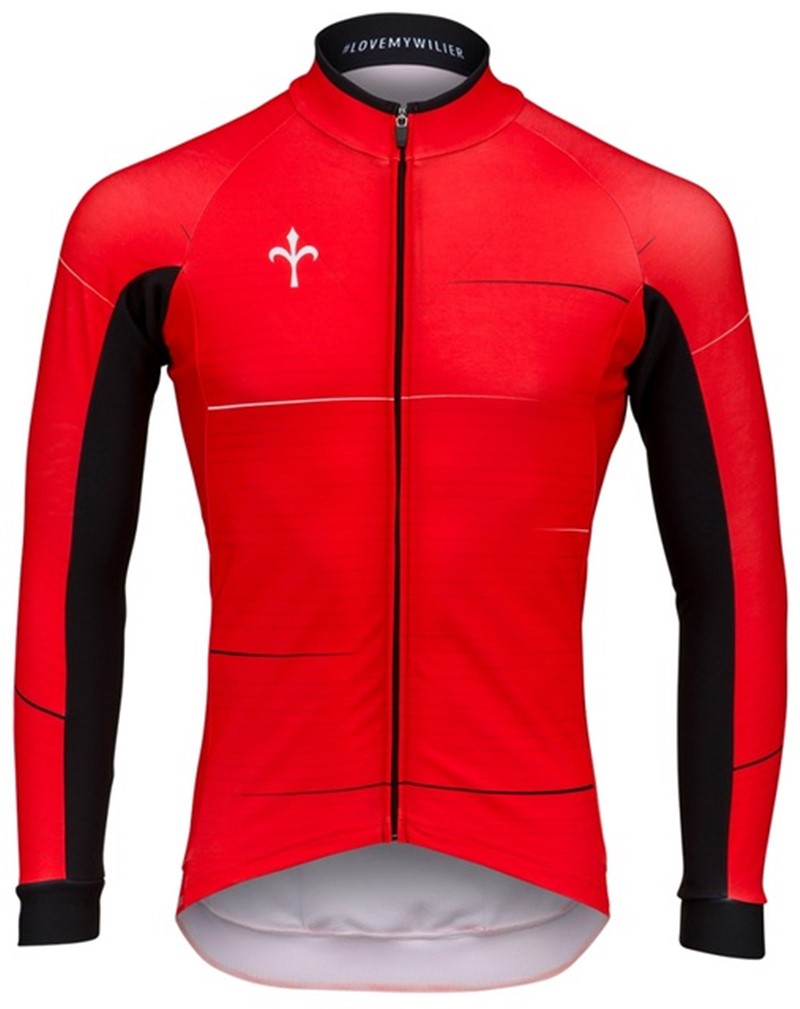 Winter cycling jersey - Blue Force Sports