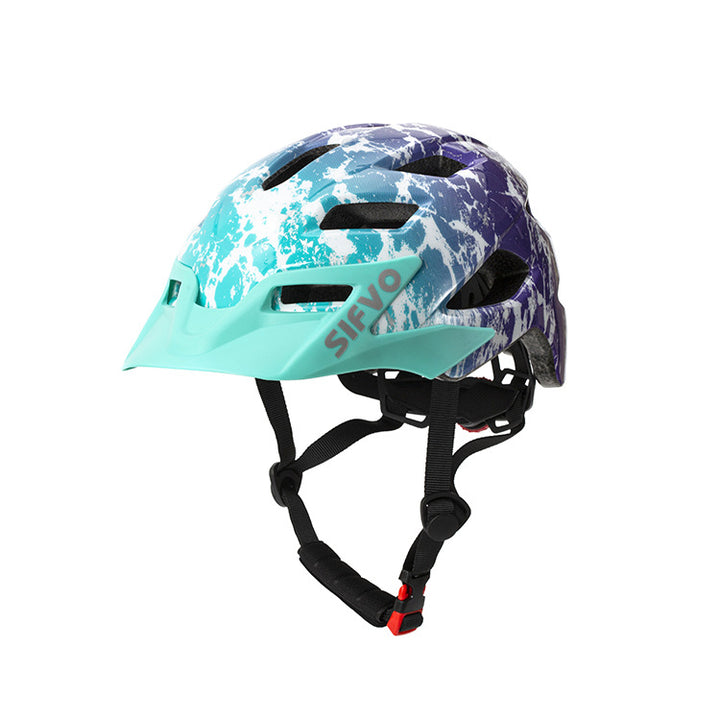 Children's Bicycle Riding Helmet Skateboard Boys And Girls Skating Skateboard Helmets - Blue Force Sports