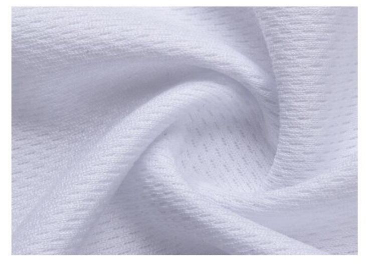 Cycling Moisture Wicking Solid Color White Summer - Blue Force Sports