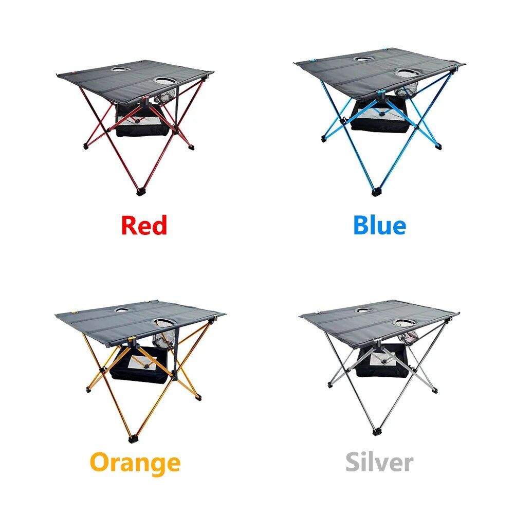 Ultraleichtes, klappbares Picknicktisch-Set für den Außenbereich mit Rahmen aus Aluminiumlegierung