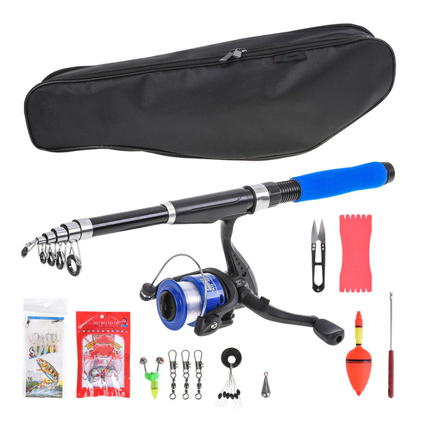 A Complete Set Of Multi-functional  Light Fishing Rod Imported From Japan - Blue Force Sports