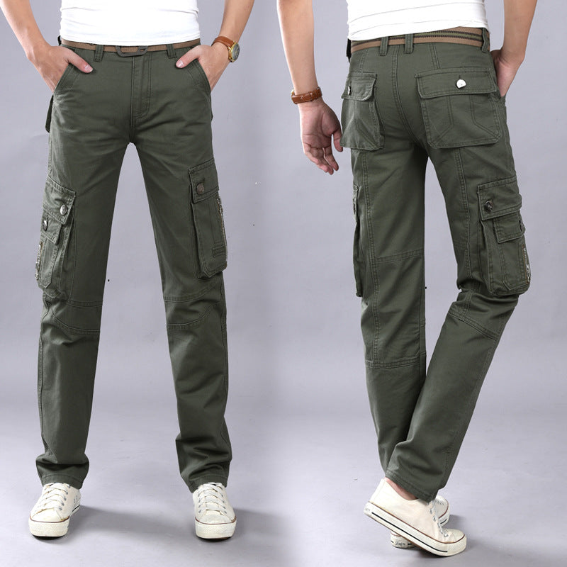 Multi-pocket casual pants outdoor sports overalls - Blue Force Sports